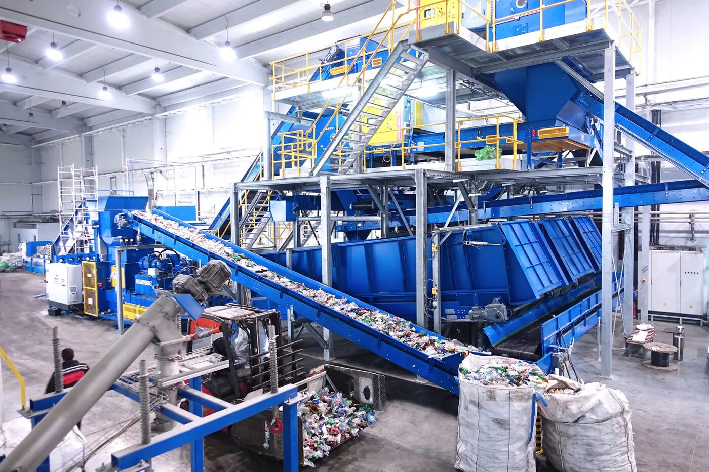 Recycling facility in Africa